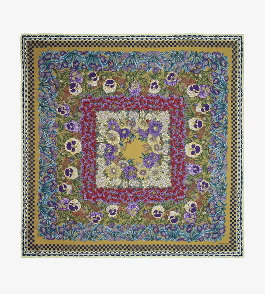 Foulard Grande Twill Seta Beige