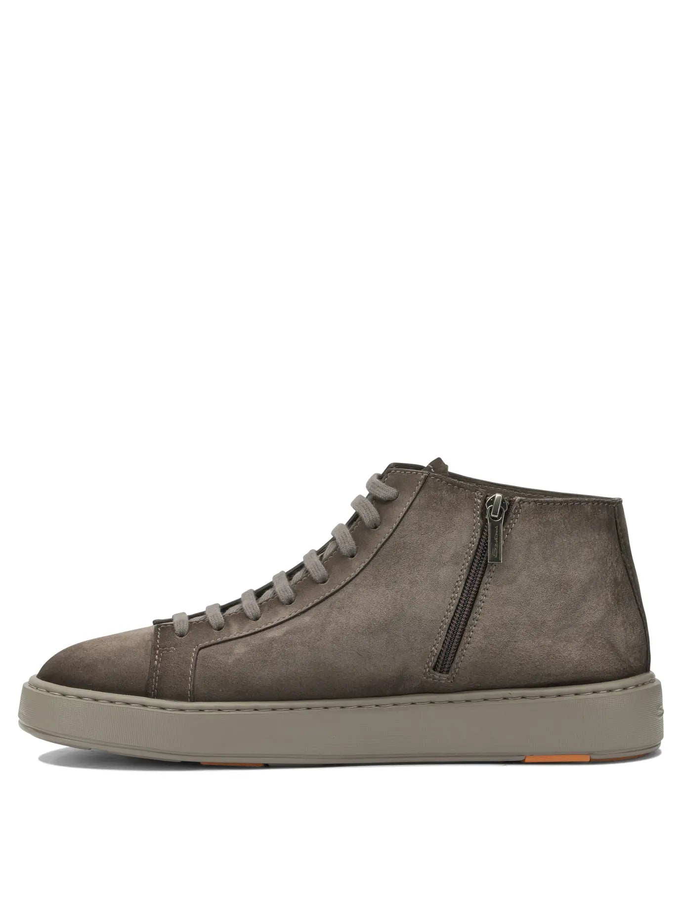 Sneaker Alta Suede Tortora