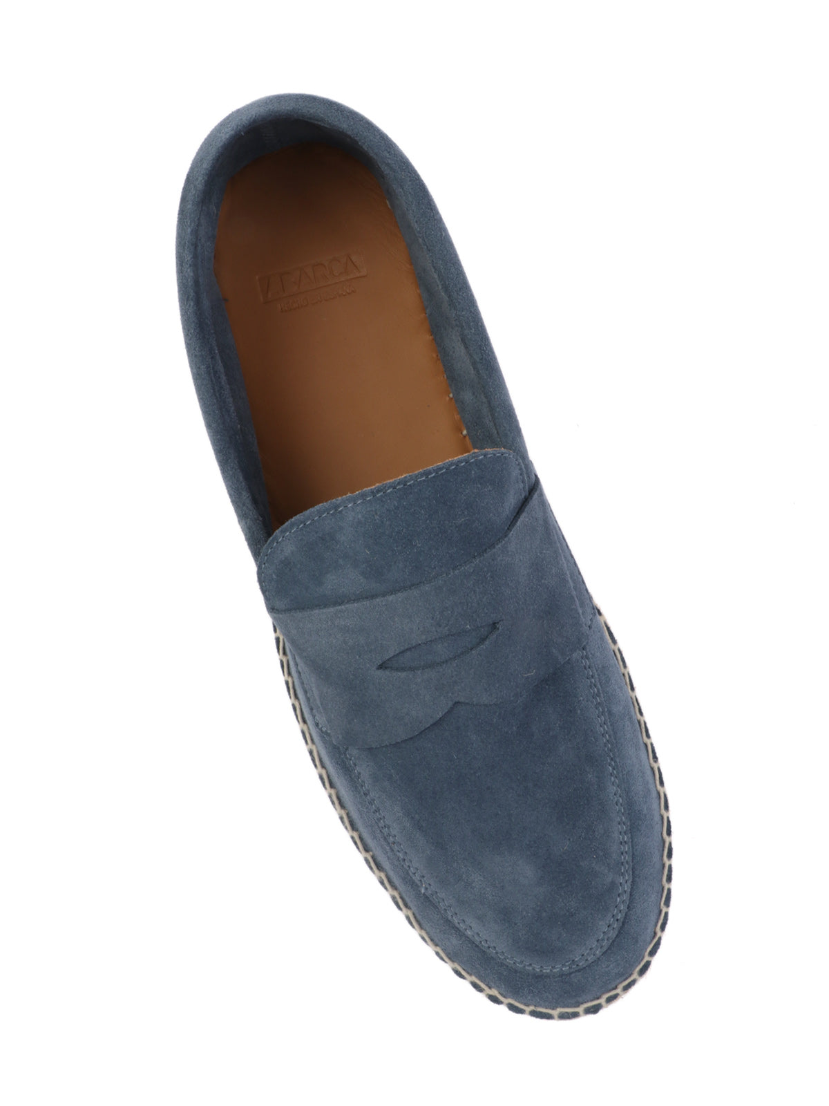 Espadrillas Penny Camoscio Blu Denim
