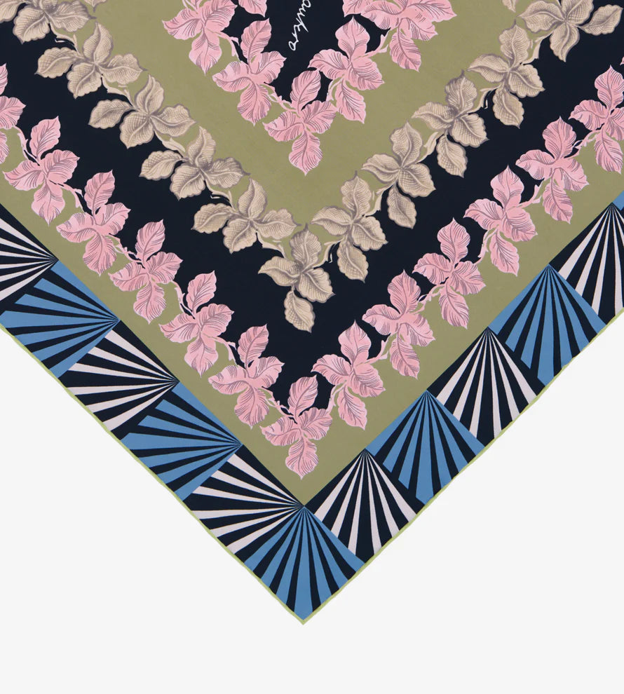 Small Carré Five 'O Clock Verde