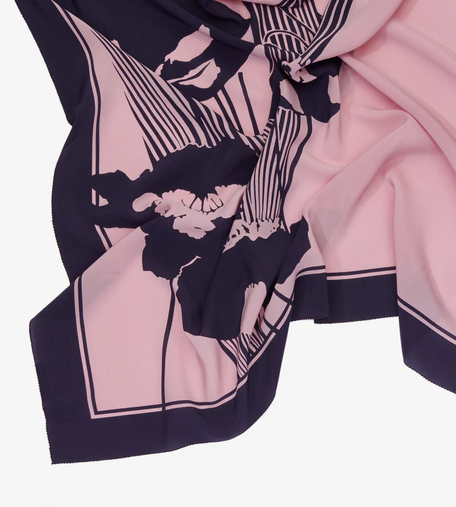 Foulard Coquelicot Parfumé Rosa