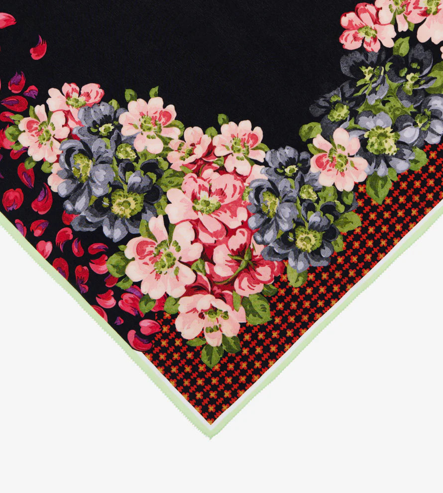 Small Carré Mary And Colin Nero