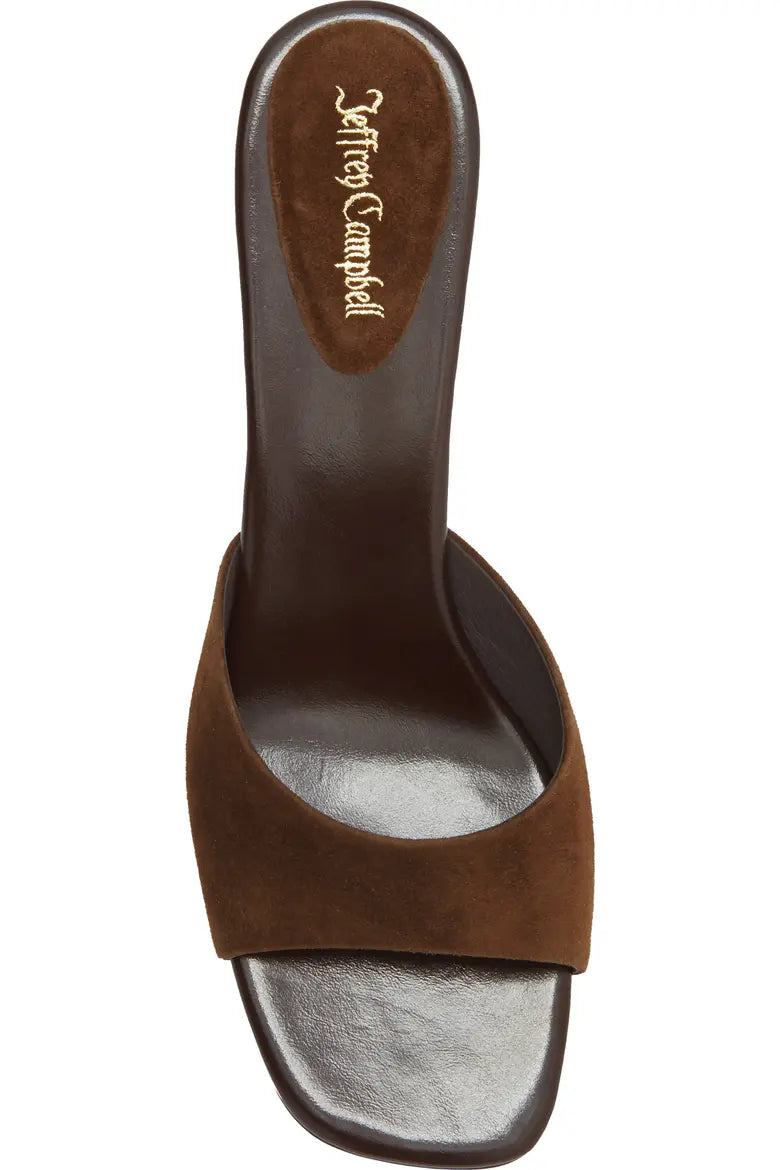 Mule Suede Marrone