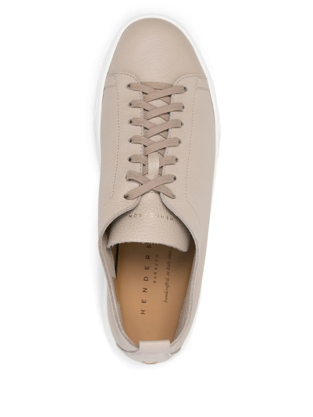 Sneaker Pelle Beige