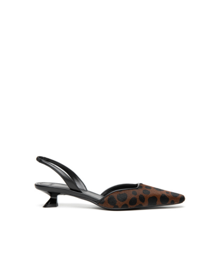 Slingback Cavallino Animalier