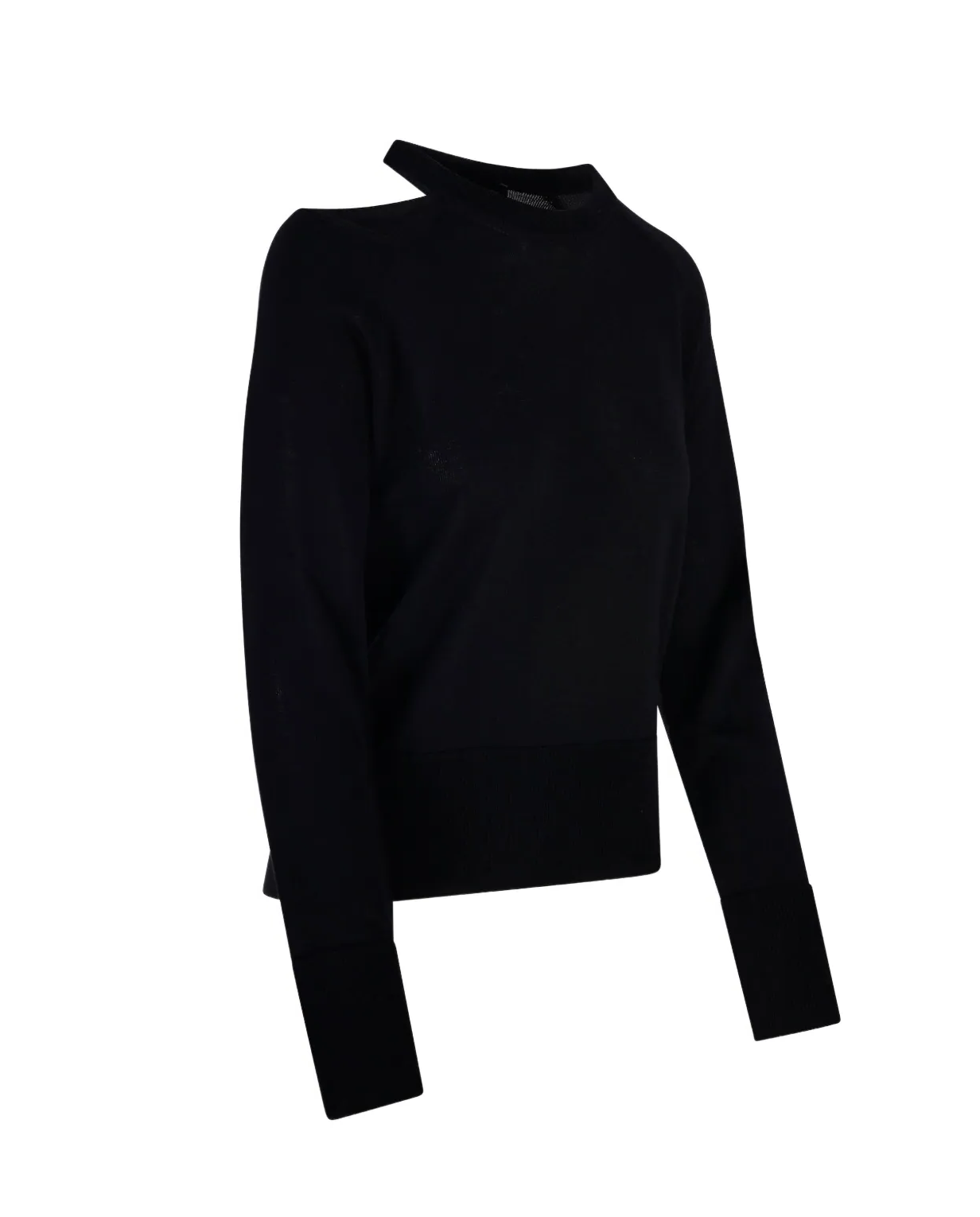 Girocollo Cut-Out Nero
