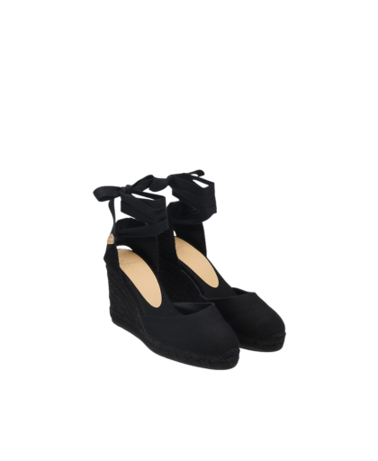 Zeppa Canvas e Corda Nero