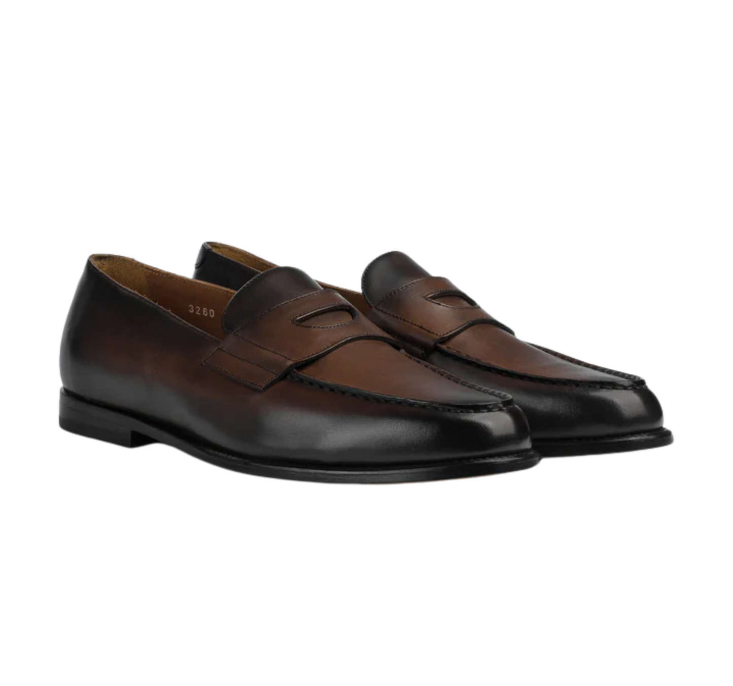 Mocassino Penny Pelle Marrone