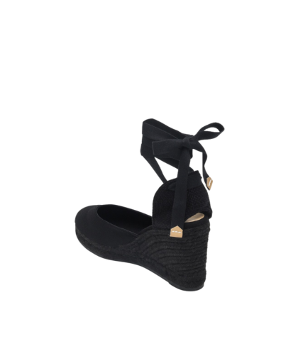 Zeppa Canvas e Corda Nero