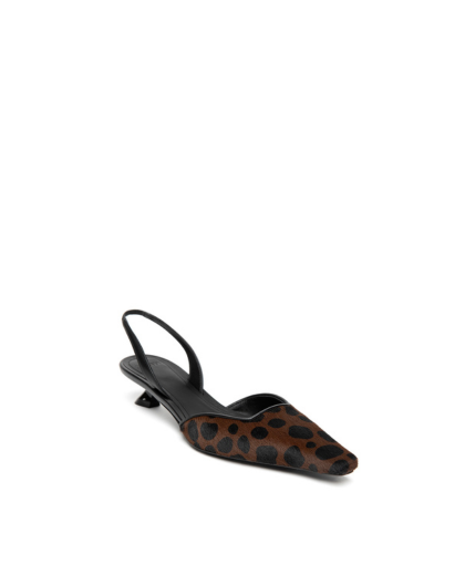 Slingback Cavallino Animalier