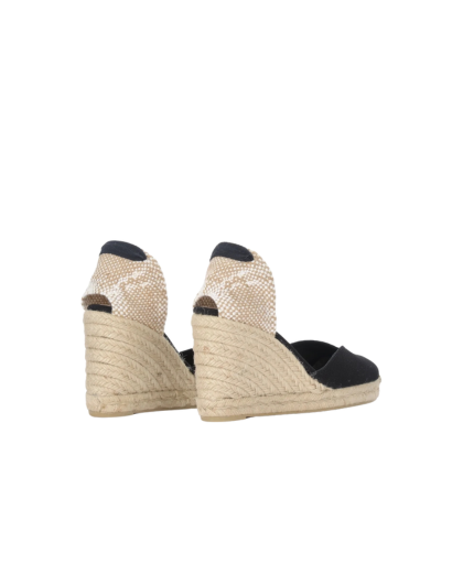 Zeppa Scollo V Canvas Nero