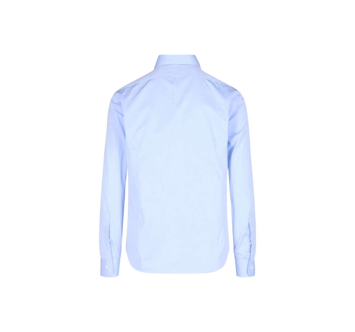 Camicia Classica Popeline Celeste