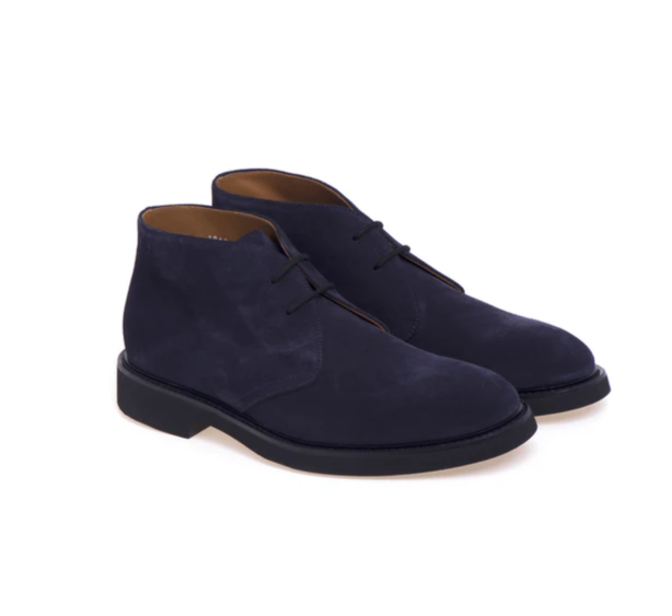 Polacchina Suede Blu