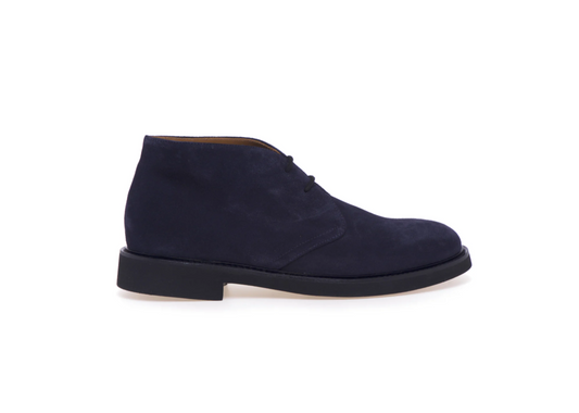 Polacchina  Suede Blu