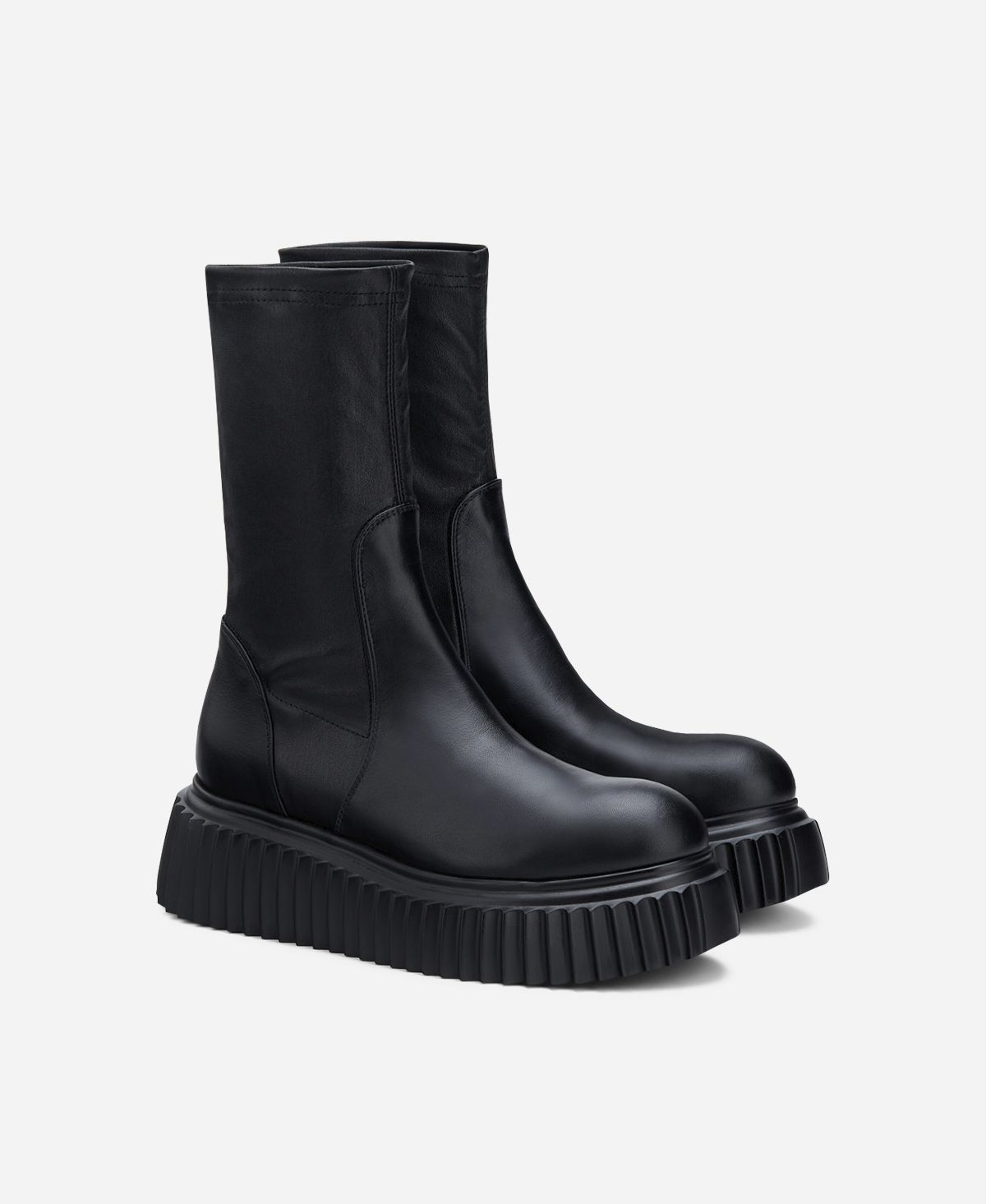 Stivaletto Nappa Nero