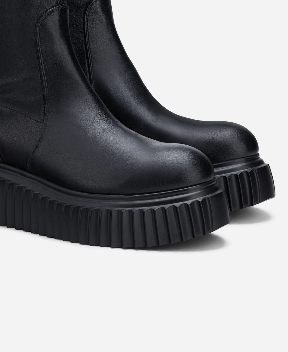 Stivaletto Nappa Nero