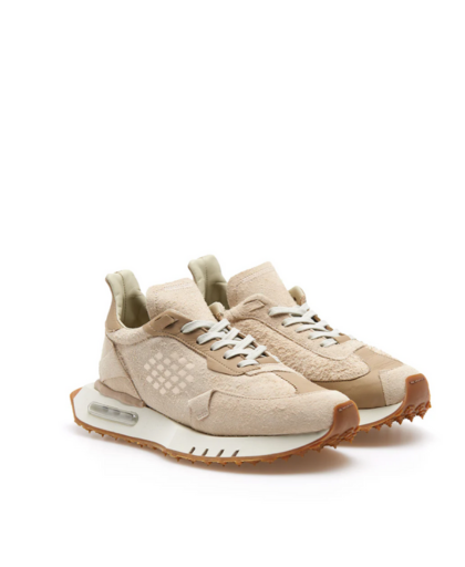 Sneaker Ammortizzata Suede Beige