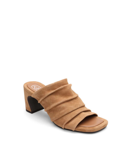 Mule Camoscio Tabacco