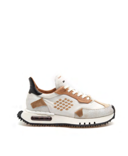 Sneaker Ammortizzata Canvas Beige