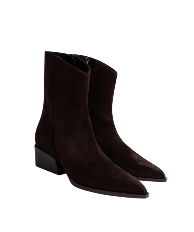 Stivaletto Suede Moro