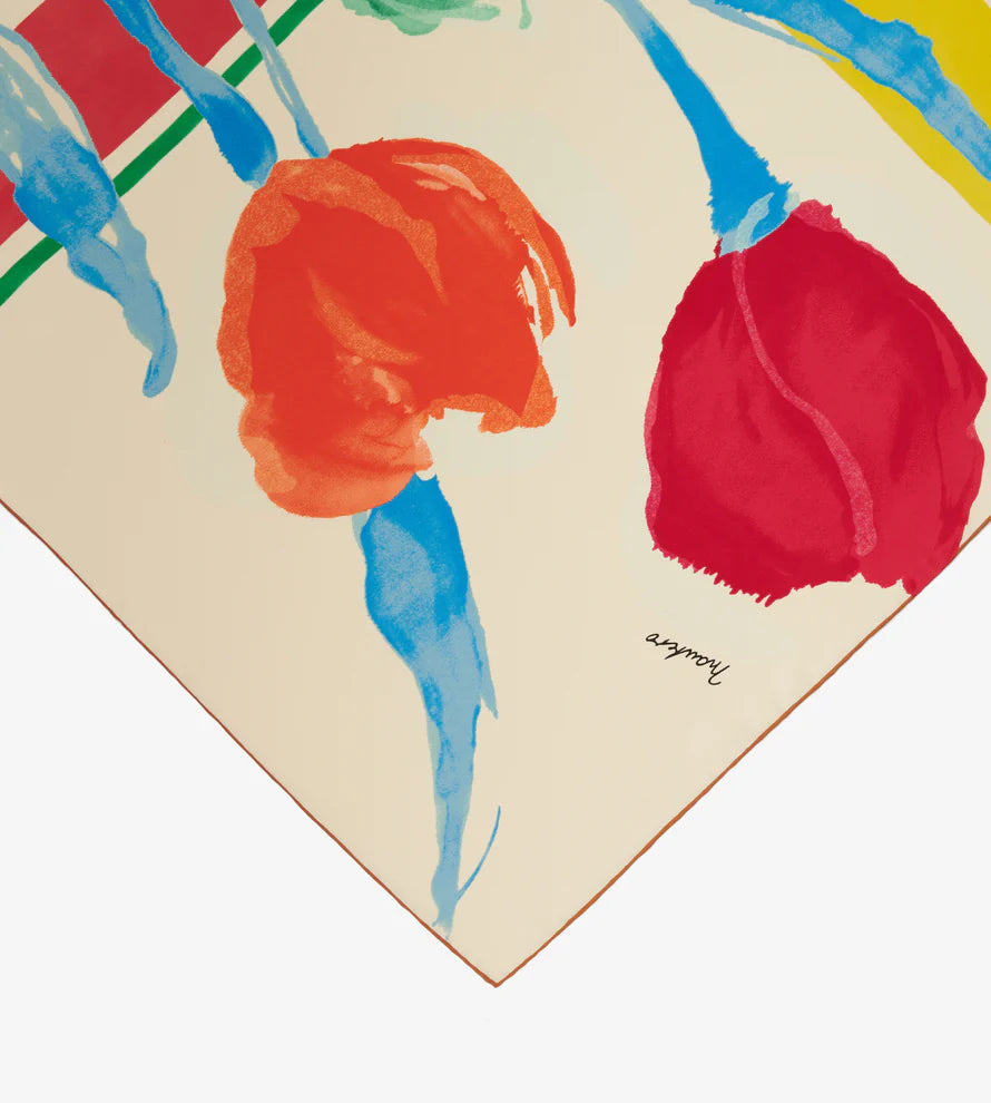 Foulard Countryside Ecru