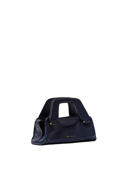 Soft Mini Bag Nappa Blu