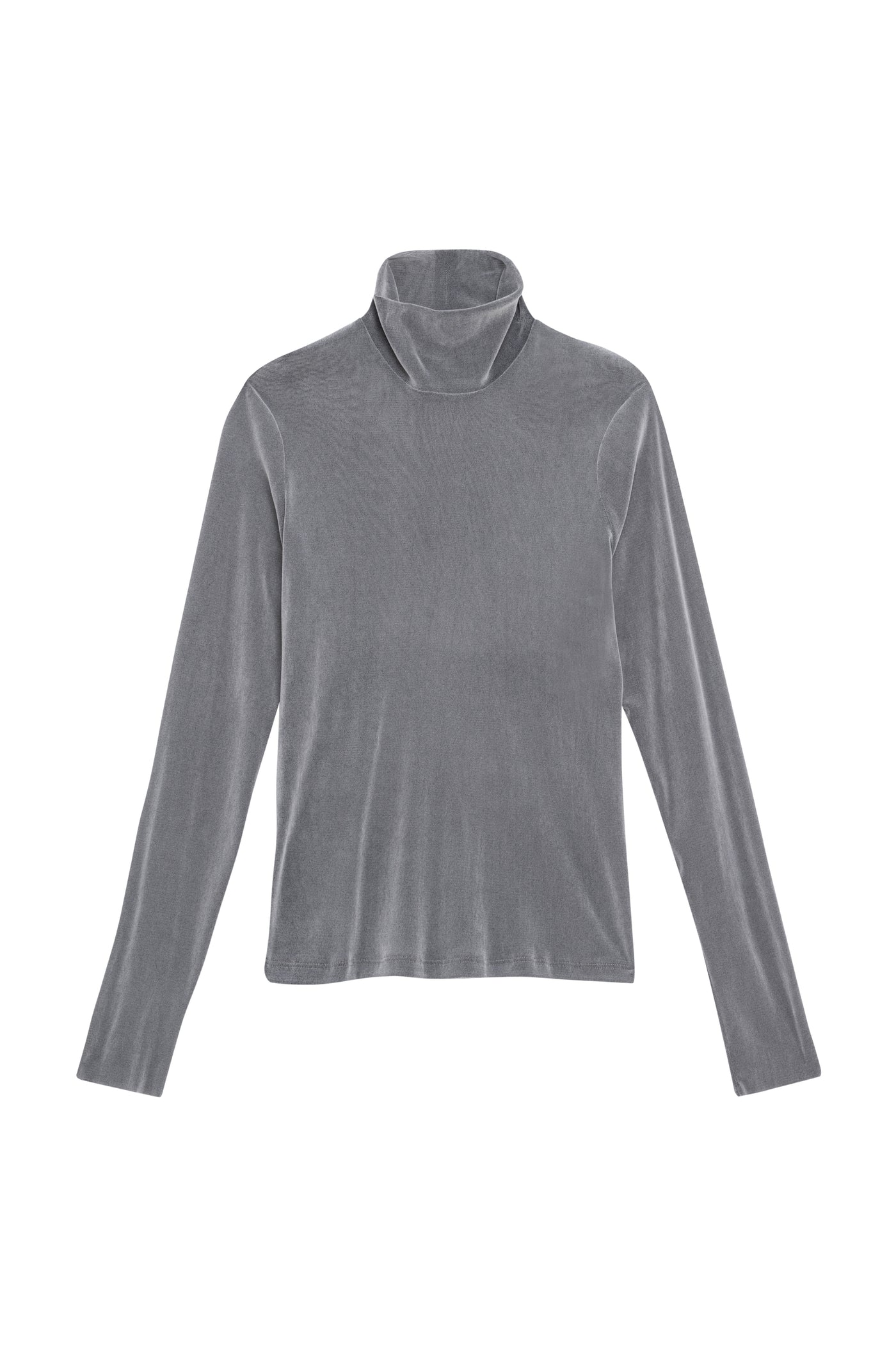 Dolcevita Tulle Fioccato Grigio