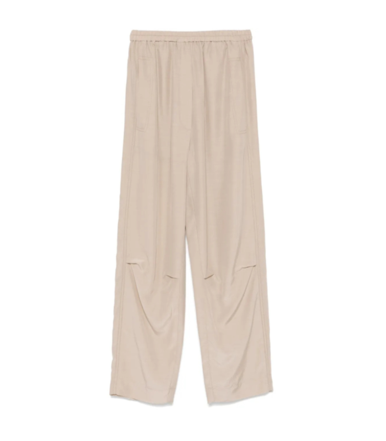 Pantalone Cupro Beige