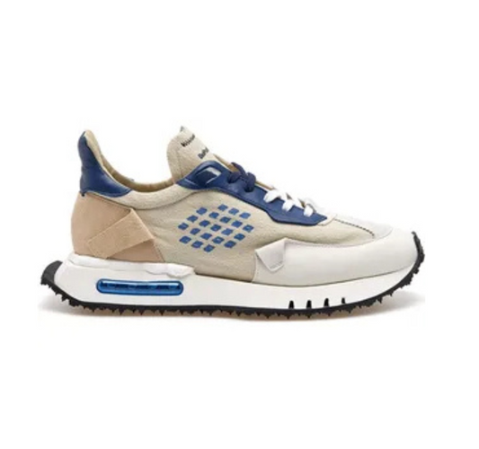 Sneaker Canvas Beige e Blu