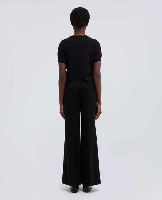 T-Shirt Girocollo Cotone Nera