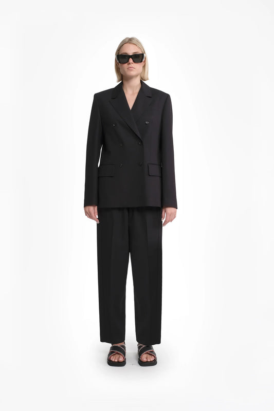 Giacca Doppiopetto Nera