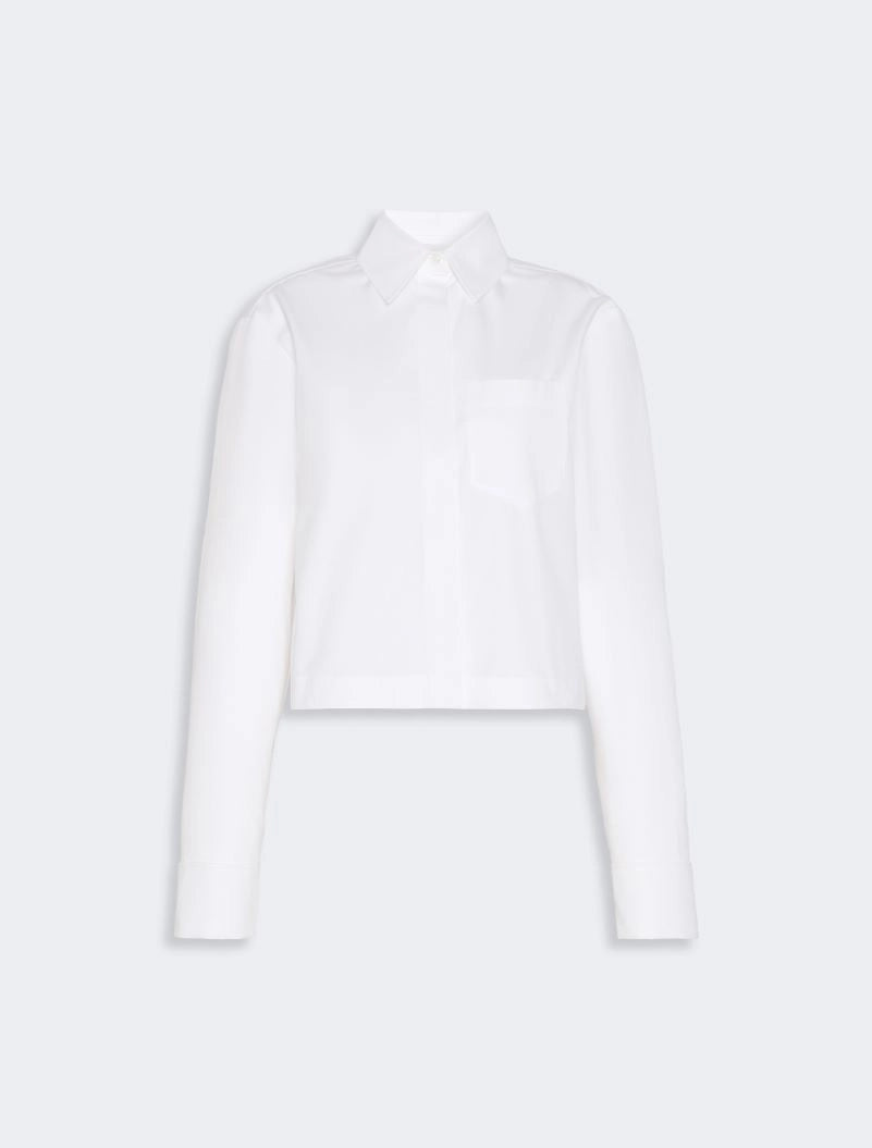 Camicia Boxy Cotone Bianco