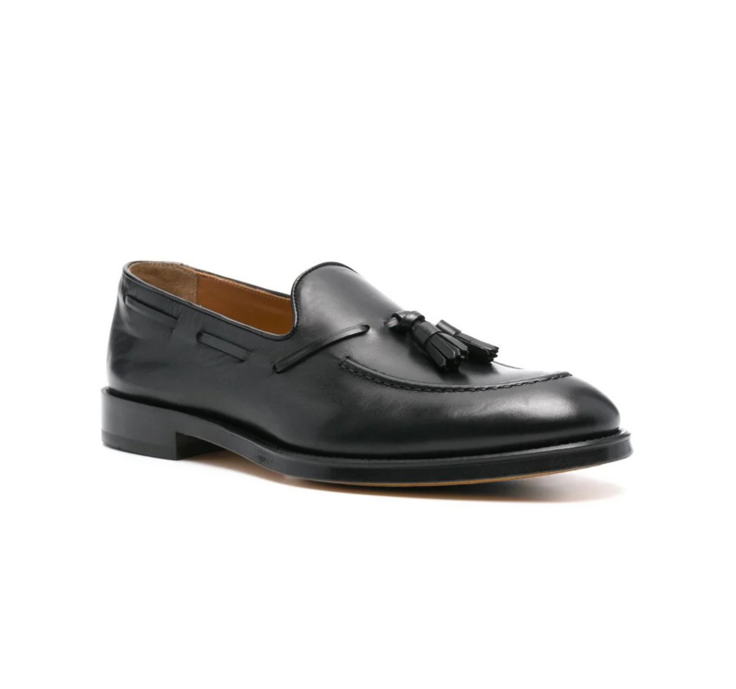 Mocassino Nappina Pelle Nera