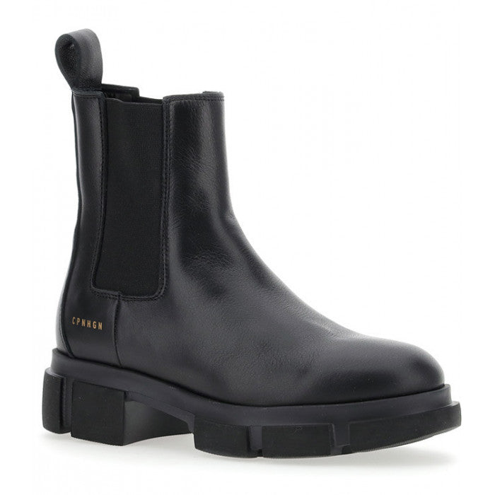 Stivaletto Chelsea Pelle Nera