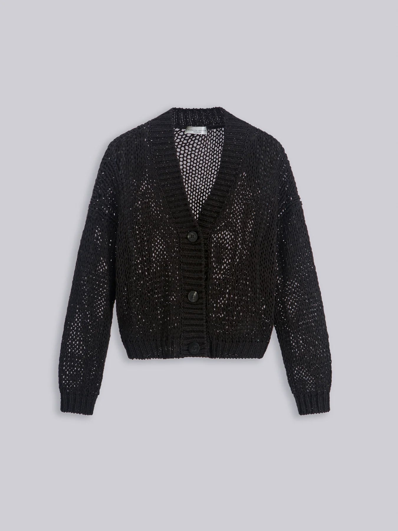 Cardigan Cotone Marrone