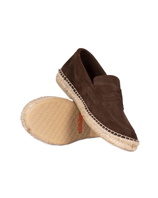 Espadrillas Penny Camoscio Marrone
