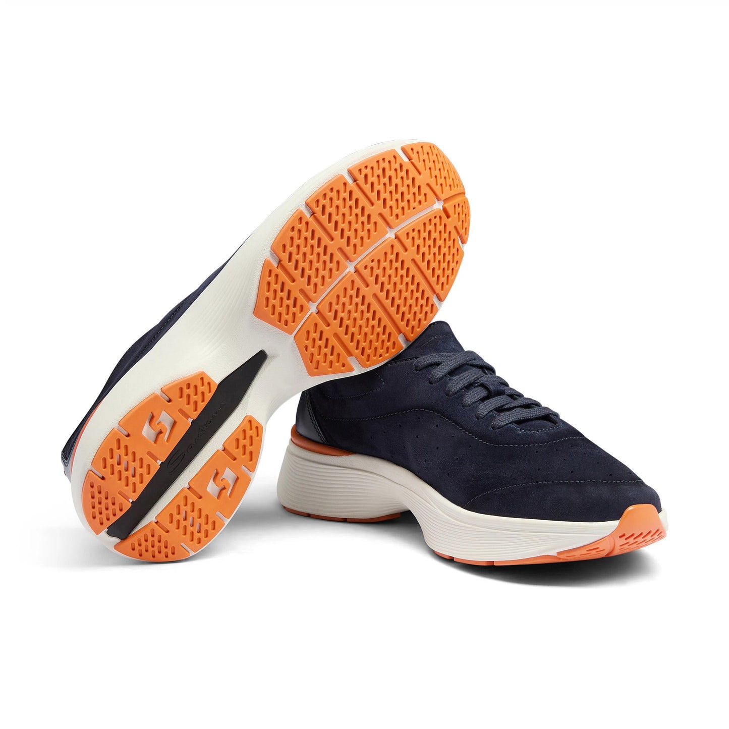 Sneaker Bounce Suede Blu