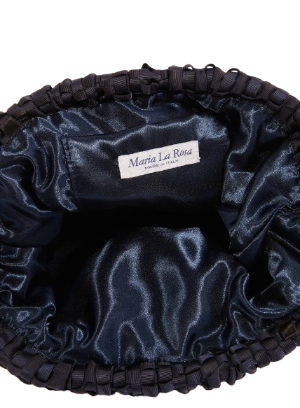 Clutch Satin Navy