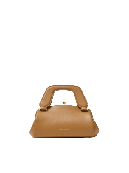 Bag Clutch Pelle Beige