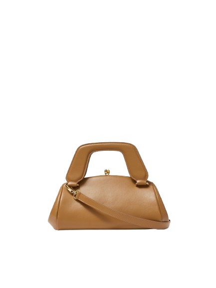 Bag Clutch Pelle Beige