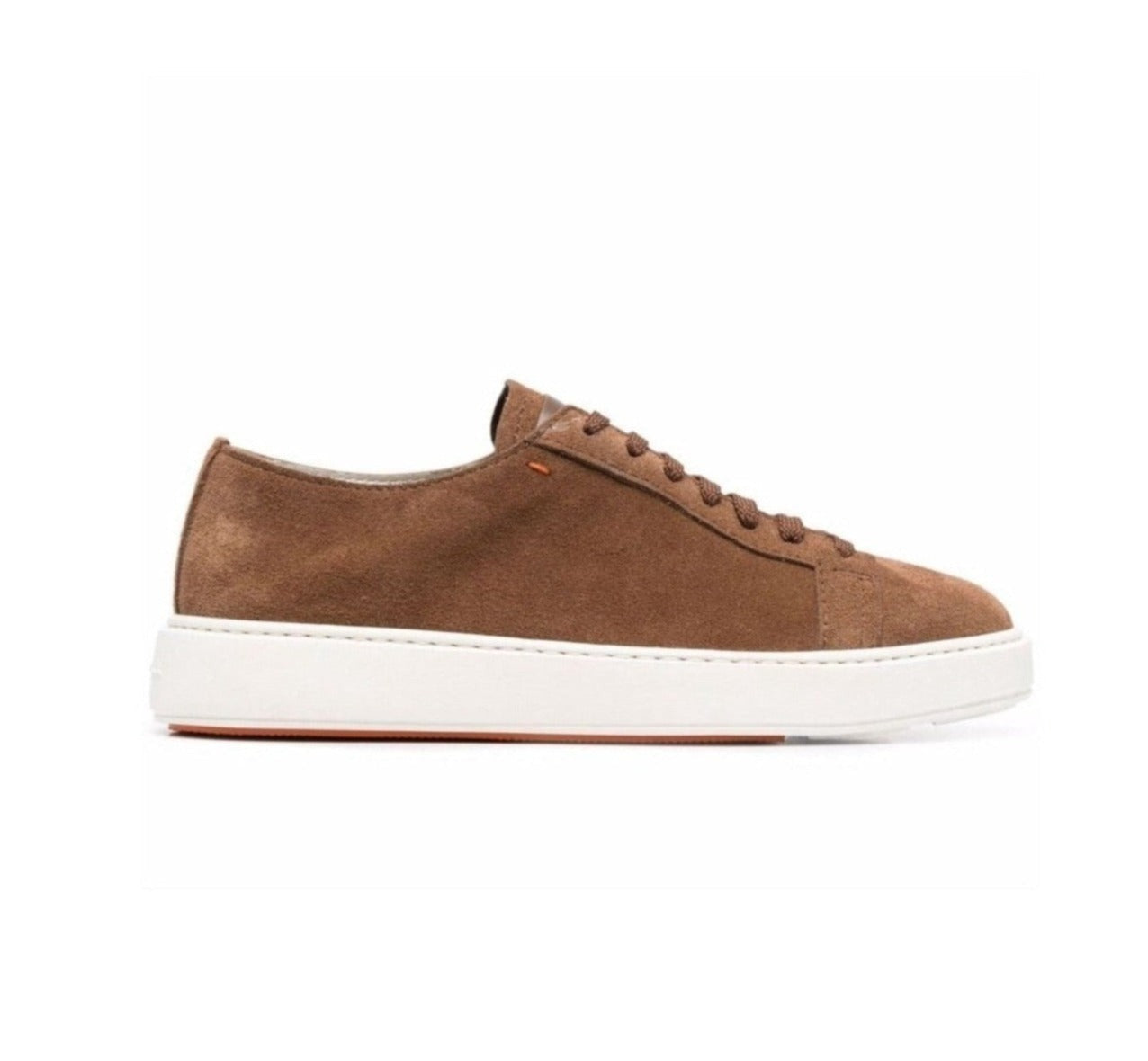 Sneaker for Men in Brown Suede