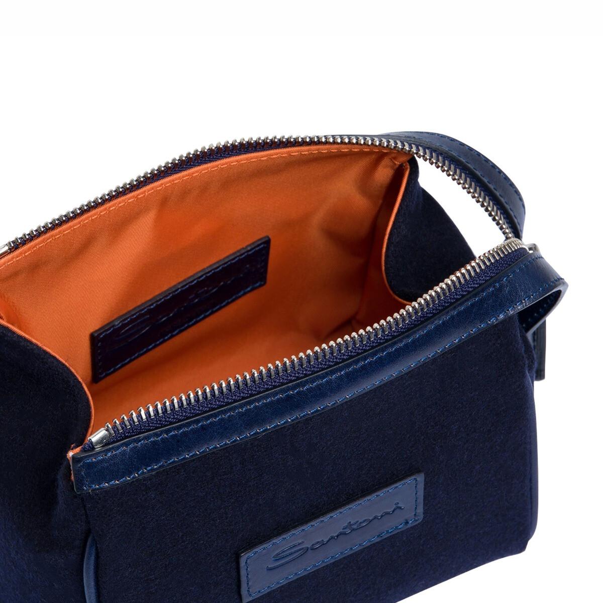 Kit con Crema, Panno, Spazzola e Pouch in Lana