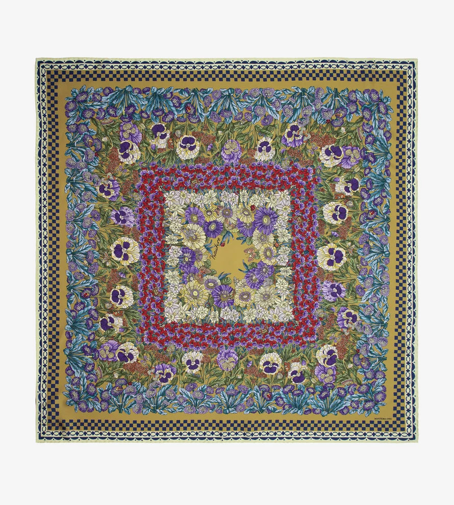 Foulard Grande Twill Seta Beige