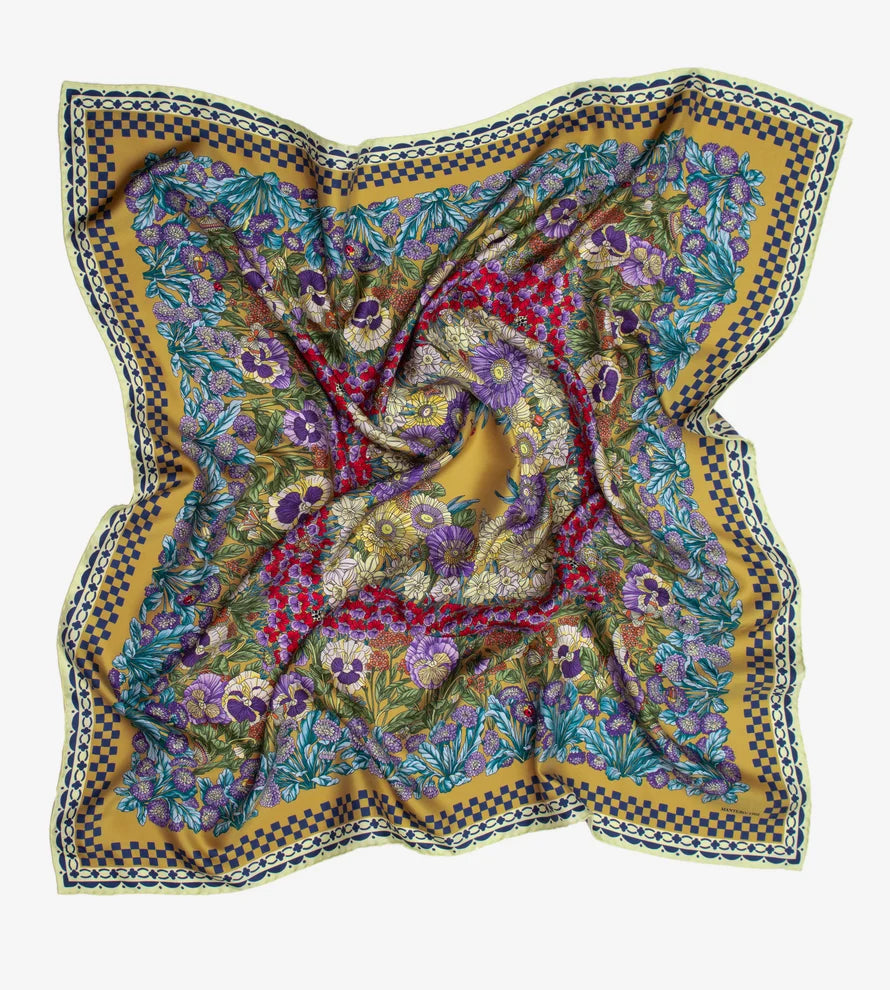 Foulard Grande Twill Seta Beige