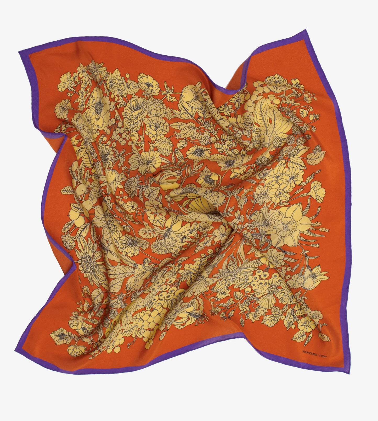 Foulard Piccolo Seta Arancione