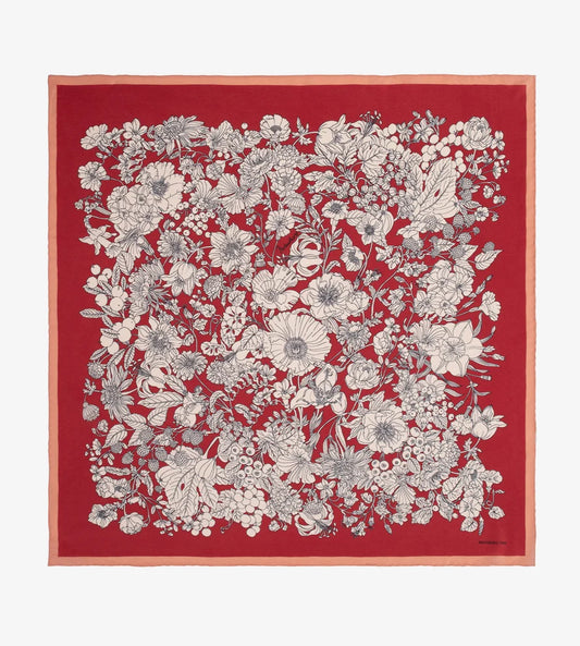 Foulard Piccolo Seta Rosso
