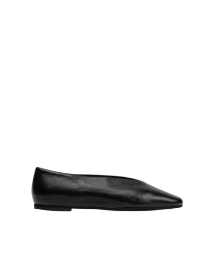 Ballerina Nappa Nera