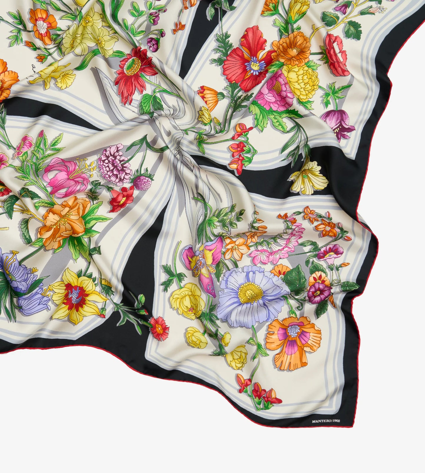Foulard Twill Seta Floreale