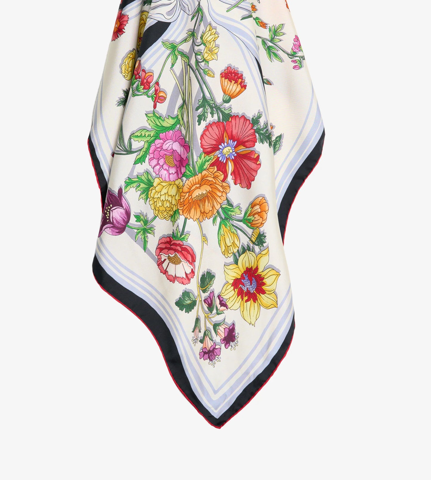 Foulard Twill Seta Floreale
