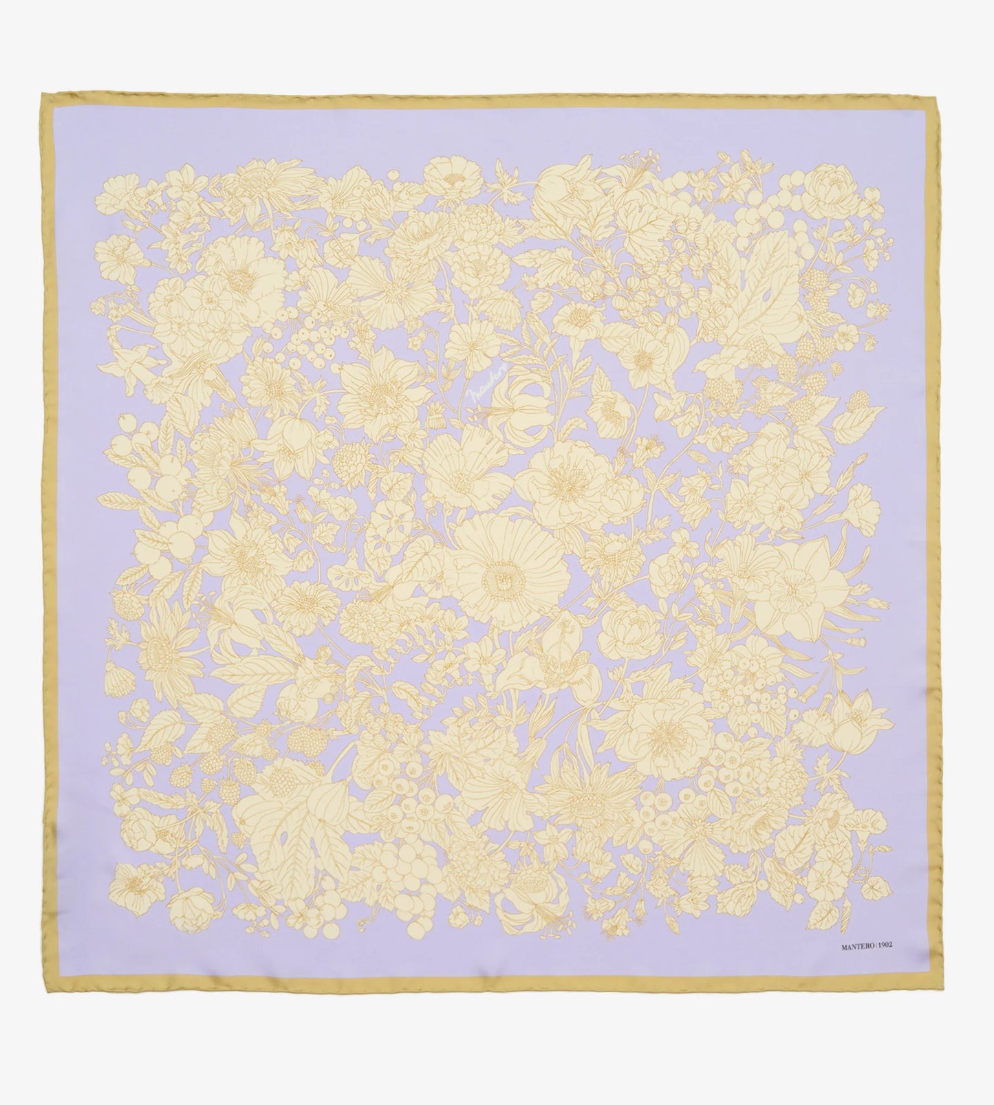 Foulard Twill Seta Lilla